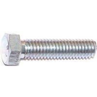 Midwest Fastener 00296 Cap Screw, 3/8-16 in Thread, 1-1/2 in L, Coarse Thread, Hex Drive, Zinc, Zinc, 100 PK